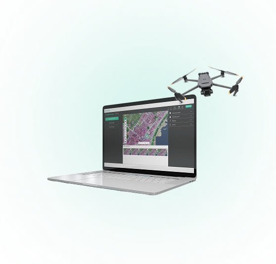 Laptop with mapping software